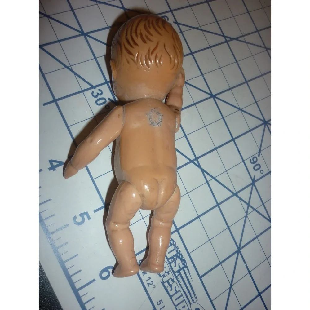 Vintage Mid Century Hard Plastic Kewpie Doll 4